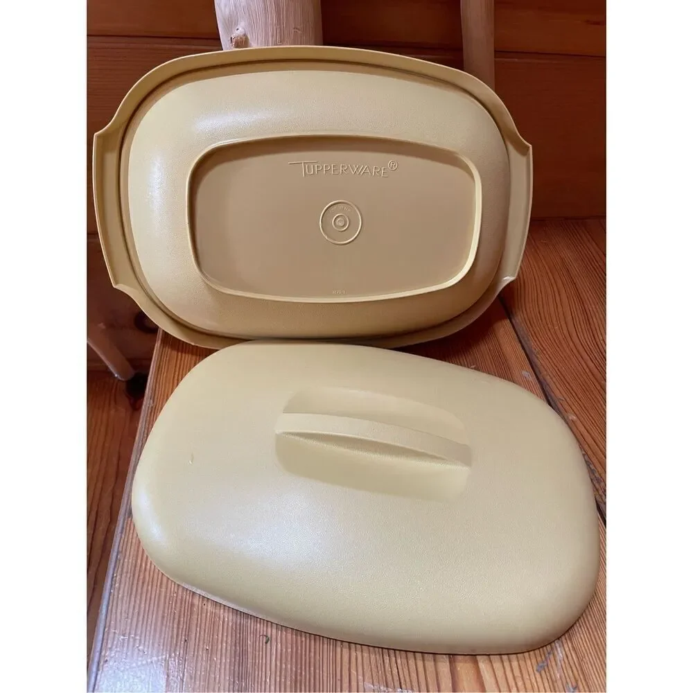 Vintage Tupperware Microwave Food Steamer